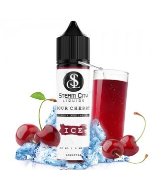 Steam City Sour Cherry Ice Flavourshot